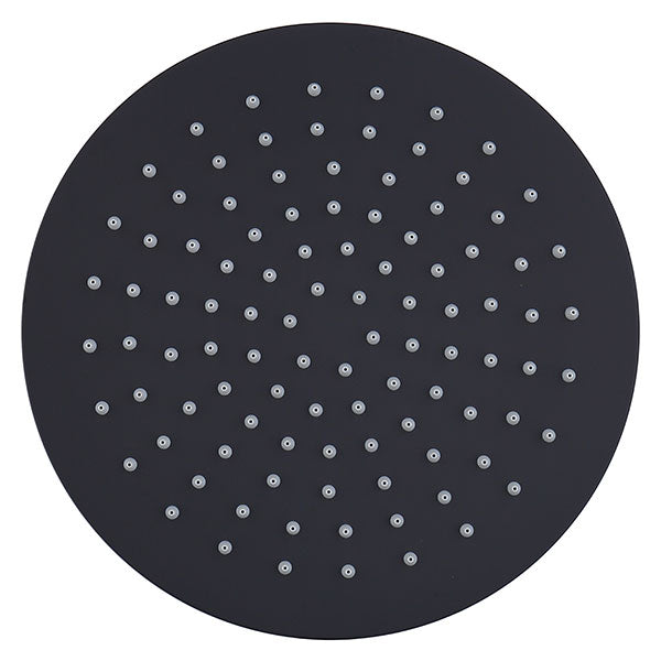 Indigo Ciara Shower Head 250mm Matte Black online at Indigo Bathrooms