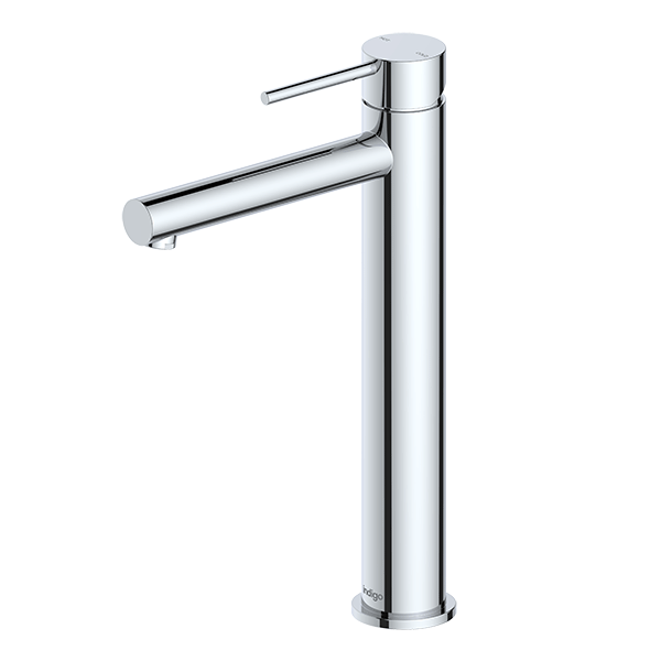 Indigo Alisa Brass WELS 4 Star Bathroom Tower Basin Mixer Tap Polished Chrome