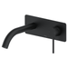 Indigo Alisa Bathroom Wall Basin/Bath Fixed Mixer Tap Set 27cm Matte Black US5513MB online at The Blue Space