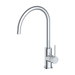 Indigo Alisa Brass Kitchen Sink Lever Mixer Swivel Tap Polished Chrome online at The Blue Space