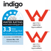 Indigo Cali back to wall rimless toilet WELS and Watermark rating