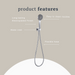 Indigo Ciara Hand Shower Chrome