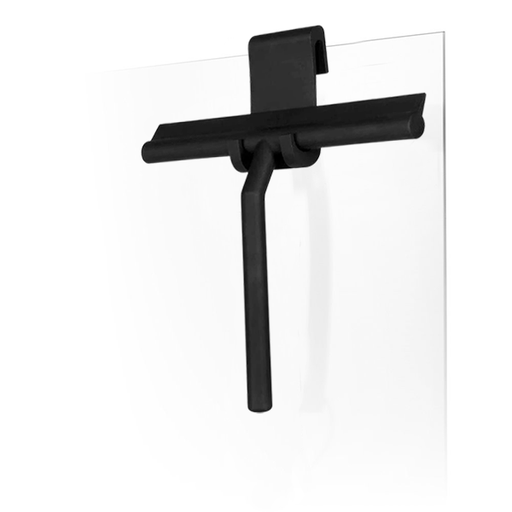 Indigo Ciara Shower Squeegee Matte Black on shower screen