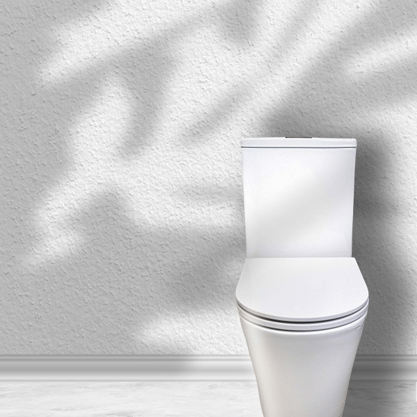 Indigo Cali rimless back to wall toilet suite - best toilets in Australia