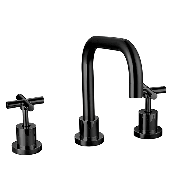 Indigo Elite X Basin Set Matte Black online at Indigo Bathrooms