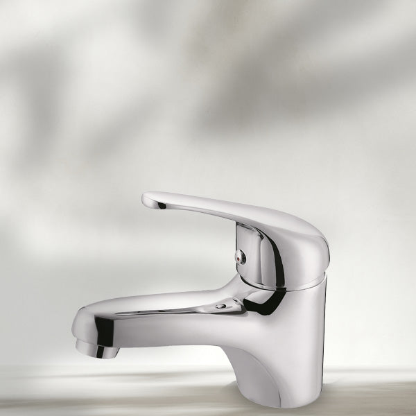 Indigo Elite Brass 5 Star Rated, 6L min Bathroom Basin Mixer Tap Chrome